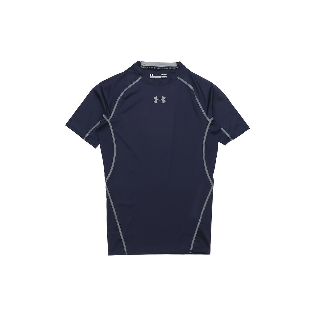 Under Armour Мужская компрессионная футболка с коротким рукавом HeatGear Armour Цвет: Темно-синий 1257468-410