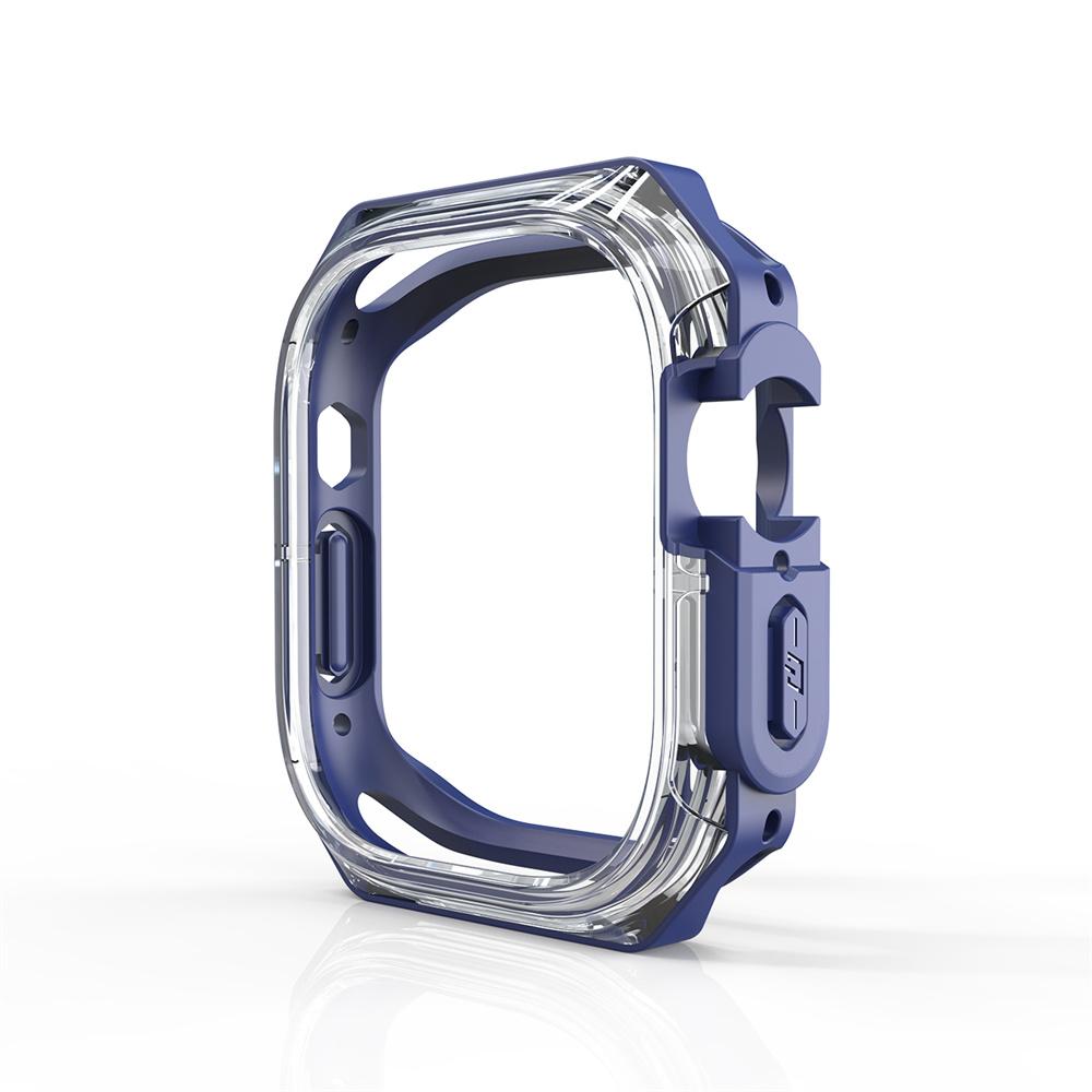 Чехол для ремешка Apple Watch Ultra2 1 49 мм, ПК-ободок-крышка для Iwatch Series 9 8 7 SE 6 5 4, Защитная рамка-бампер