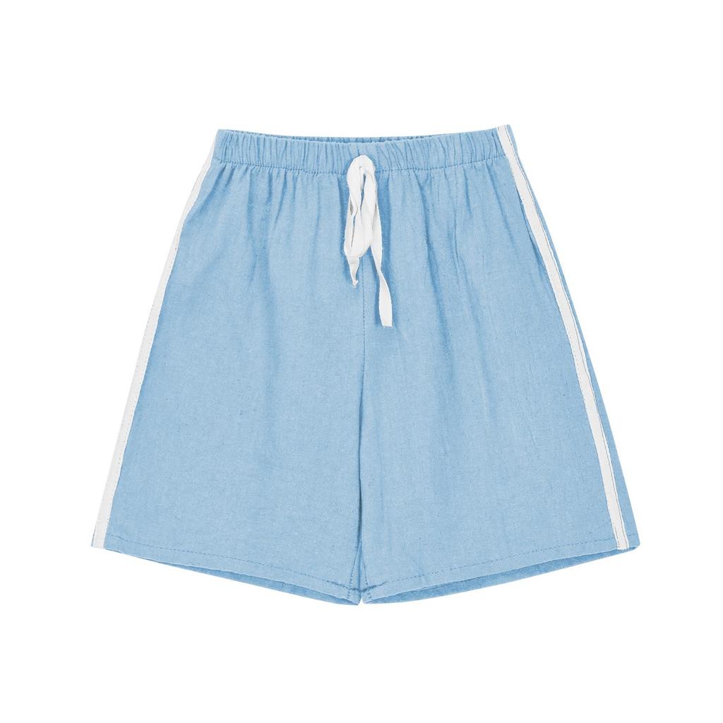 Kids' Summer Solid Shorts Sporty Casual Shorts For Boys & Girls