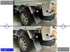 BRIGHTZ Subaru Sambar Truck S500J S510J Super Mirror Finish Stainless Steel Plated Rear Mud Flaps with Extension Brackets S500 S510 S 500 510 Sambar