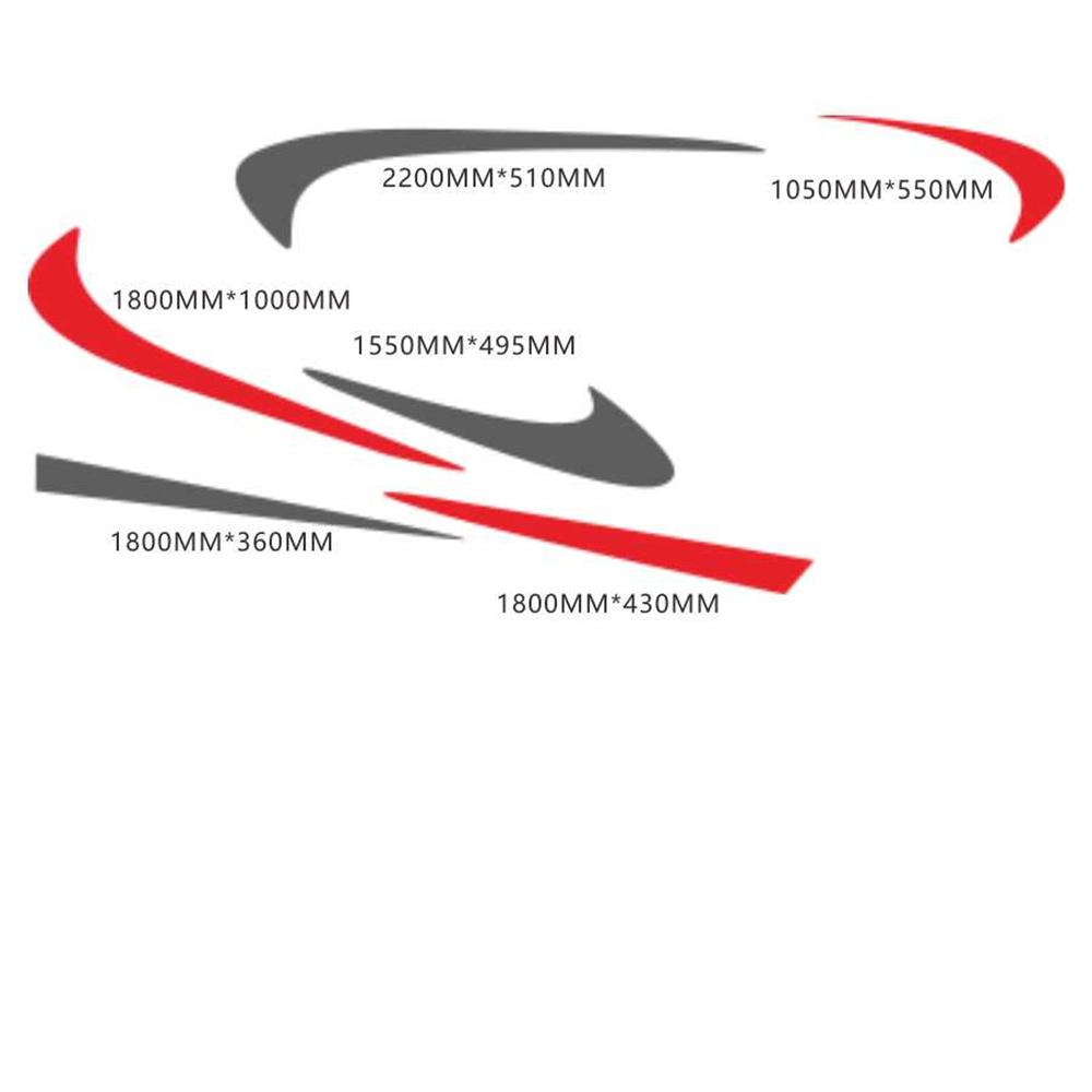 Camper, Motorhome, Trailer Stickers (both Sides), Vinyl Graphic Kits, Decals, Self-installation Stickers, Style