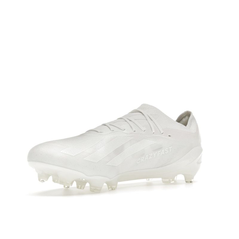 Adidas Кроссовки унисекс Triple White X Crazyfast.1 FG Cloud-White GY7418