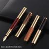 Sandalwood Calligraphy Fountain Pen Smooth Writing Business Fountain Pen  Stationery