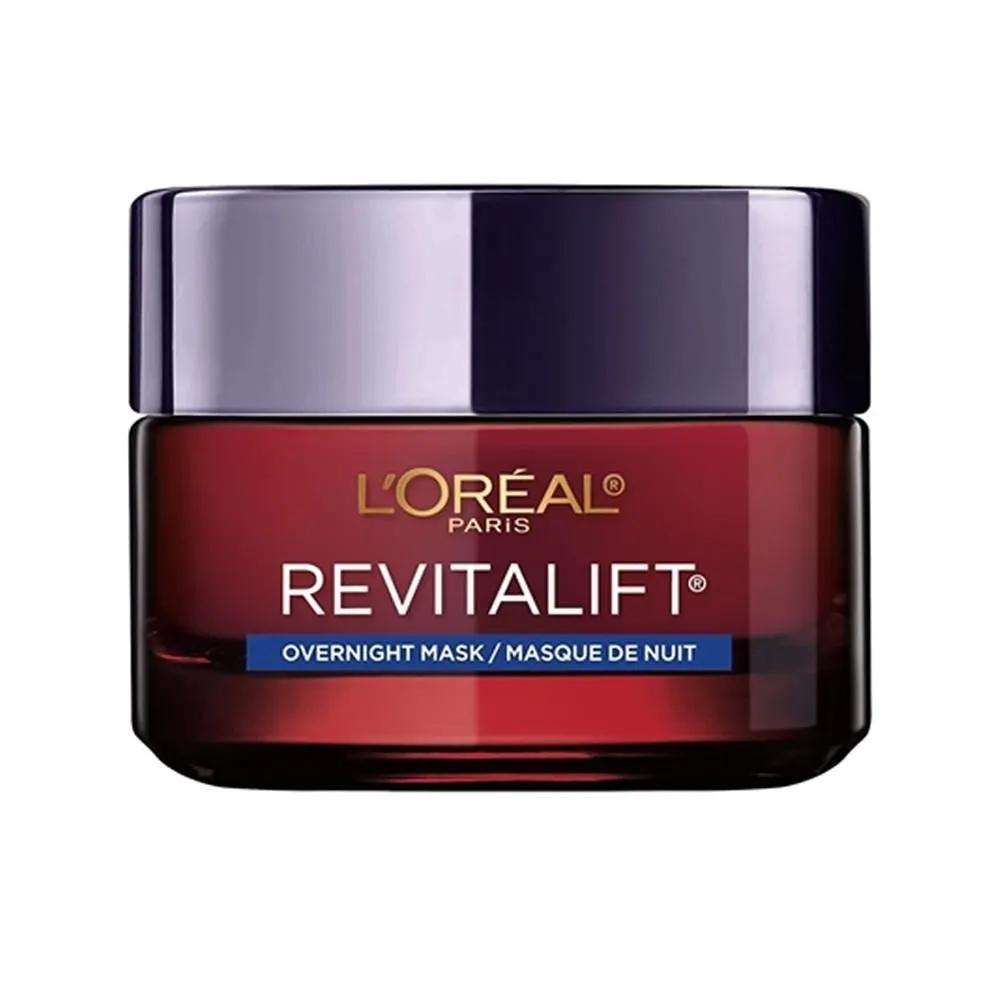 LOREAL Paris Revitalift Ночная маска 48 г LOREAL Paris Revitalift Тройная сила Антивозрастная ночная маска, Про-ретинол, Гиалуроновая кислота