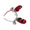 Party Dress Up Christmas Decoration Female Plush Hair Hoop Christmas Hair Band Antlers Headband