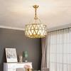 Chandelier European villa light in the bedroom entrance door headlight corridor gazebo lamp porch balcony lamp study lamp