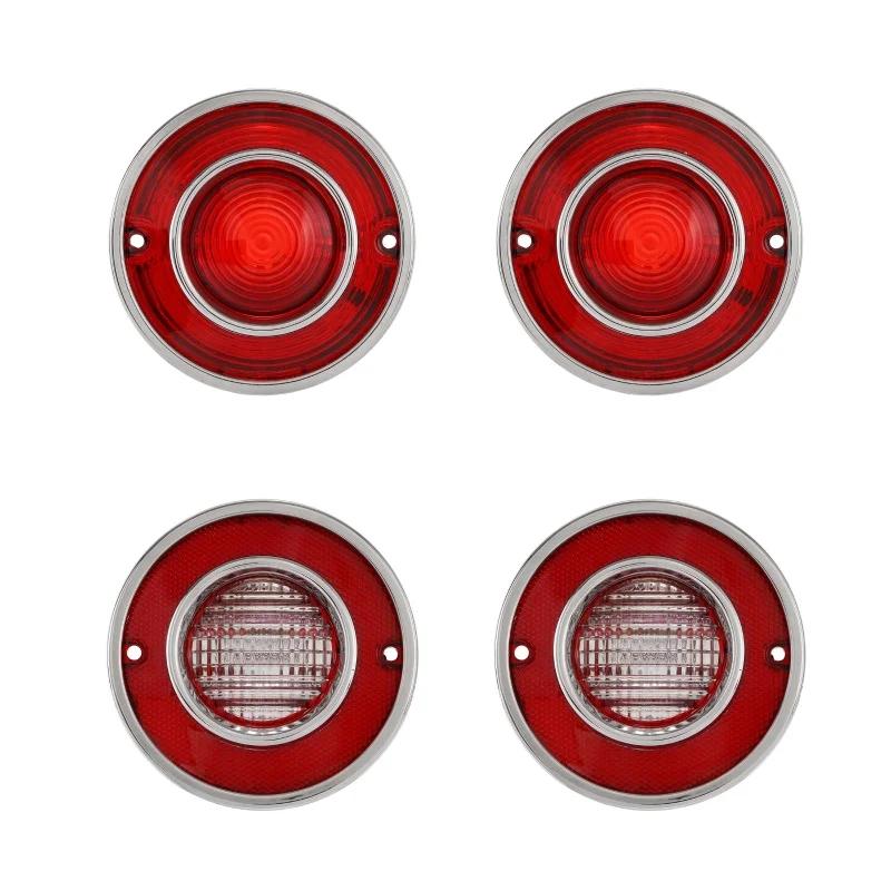 AABHN1 4pcs/set Car Tail Lights & Backup Lights for Chevrolet Corvette C3 1975-1979 (without Bulbs)