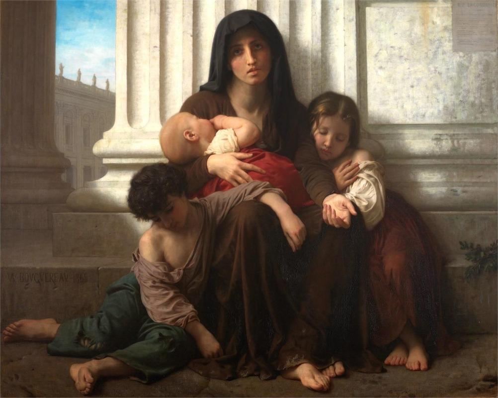 Художник Уильям Бугро Знаменитые Классические Портреты Винтажное Произведение Искусства Постер Холст Картины Настенное Искусство Картинки Домашний Декор