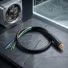 9 Pin Electric Motor Wire Waterproof Copper Electric Scooter Wire Black Lightweight Scooter Motor Wire For Change Bike To E-bike