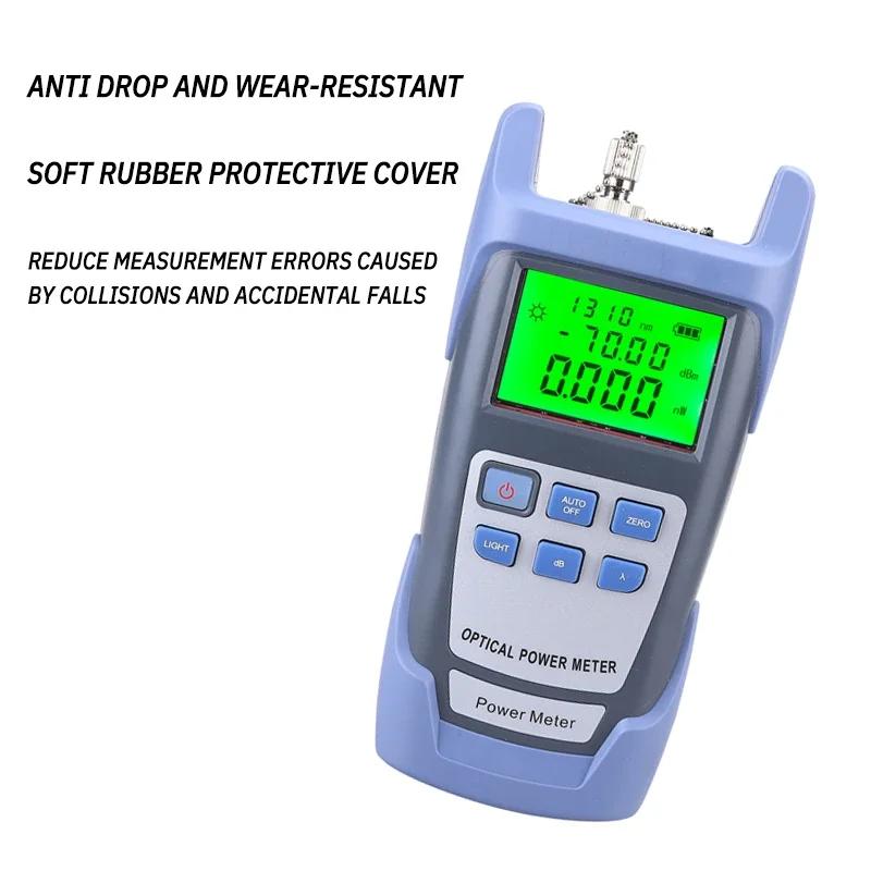1 комплект измерителя мощности оптоволокна, тестер затухания света, тестер источника красного света, детектор фотоэлектрической мощности