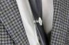 Chihuahua long-haired - tie clip with a dog, personalized tie clip, a unique gift for a man from the Art-Dog brand