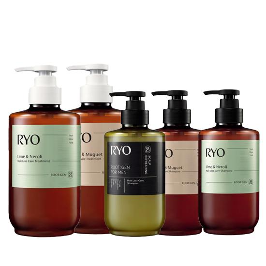 Ryo Корень:Ген Шампунь (10 вариантов)