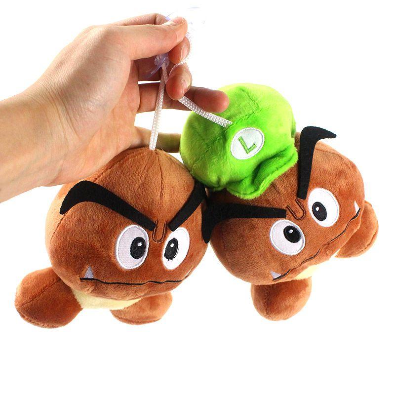 Super Goomba Mario Mushroom Stuffed Toy Plush Plushie Toys Doll Gifts Children
