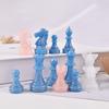 DIY Chess Silicone Mold Handmade Chessboard Set Crystal Epoxy Resin Candle Mold Home Gathering and Outdoor Game Tools