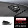 For BMW E90 E92 E93 3 Series 2005-2012 Real Carbon Fiber Antenna Shark Apply To BMW Finten Antenna Cover Car Interior
