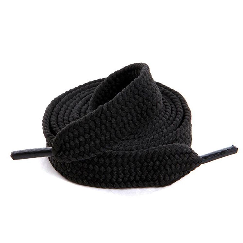 Thick Flat Shoelaces Unisex Shoelace For Sport Shoes Sneakers High Quality Boots C0A9