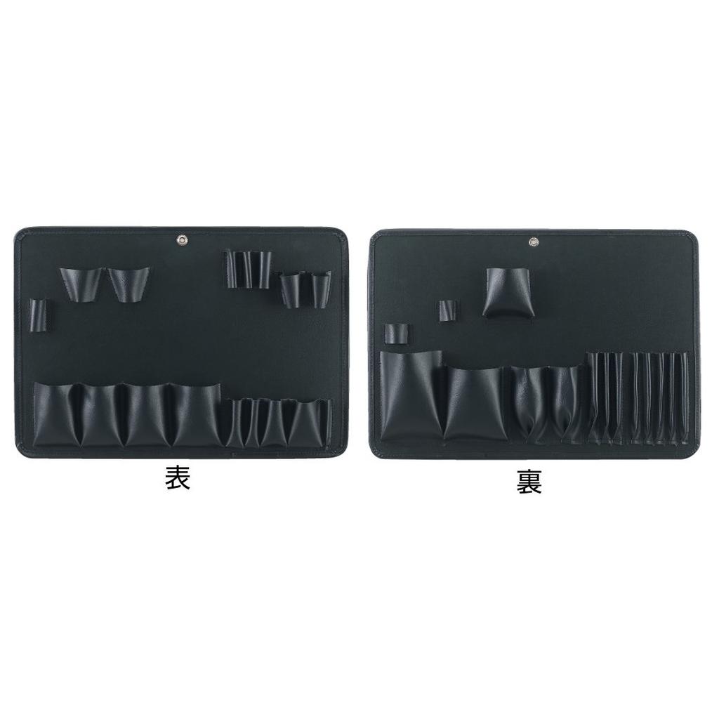 Держатель для инструментов HOZAN можно хранить в крышке кейса B-740,