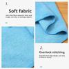 20pcs Car Wash Cloth Microfiber Super Absorbent Dish Towel Kitchen Bathroom Cleaning Rag Household Cleaning Accessories Tool