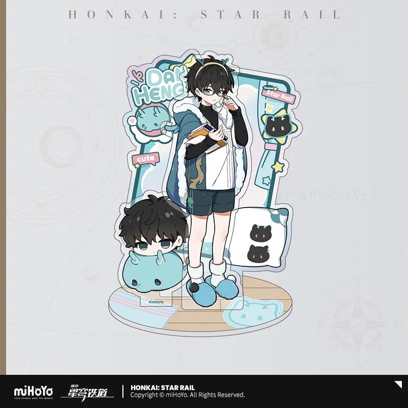 Sunsyea Honkai Star Rail Официальный мерч miHoYo Оригинальный Аутентичный Значок Серии NSSS Брелок Акриловый Стенд Карточка Sunday