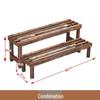 Multi-tier Solid Wood Ladder Flower Stand