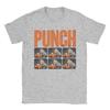 Unisex Women Graphic Printed Team Punch Punch the monkey Baby Monkey Holding Plush Toy Tee T Shirt Cotton Tshirts Clothing