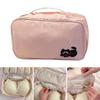 Водонепроницаемая сумка для хранения нижнего белья, милая сумка для упаковки носков с котиком, новый органайзер для бюстгальтеров для путешествий, путешествия