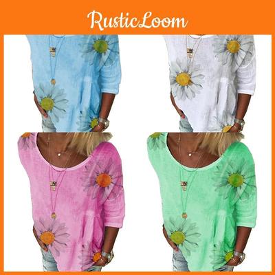 Элегантная женская летняя блузка большого размера из дышащего мягкого материала с бохо-вайбом