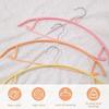 No Hangers Sweater Clothes Hangers Shoulder Bump Duty Coat Hangers Non Slip Pvccoating Metal Hangers For Sweaters Suits Dresses Jackets