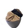 Niche pleated corduroy stacked hats women go out to the street to keep warm in autumn and winter, show their faces, small ear protectors, cold hats, t