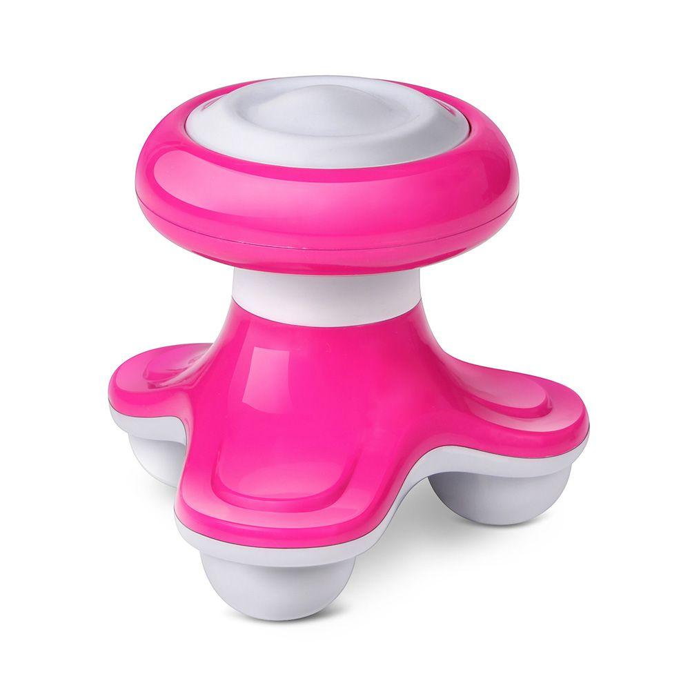 Battery Operated Tripod Shape Massage Tool Full Body Massage Mini Massager Electric Wave Vibrating