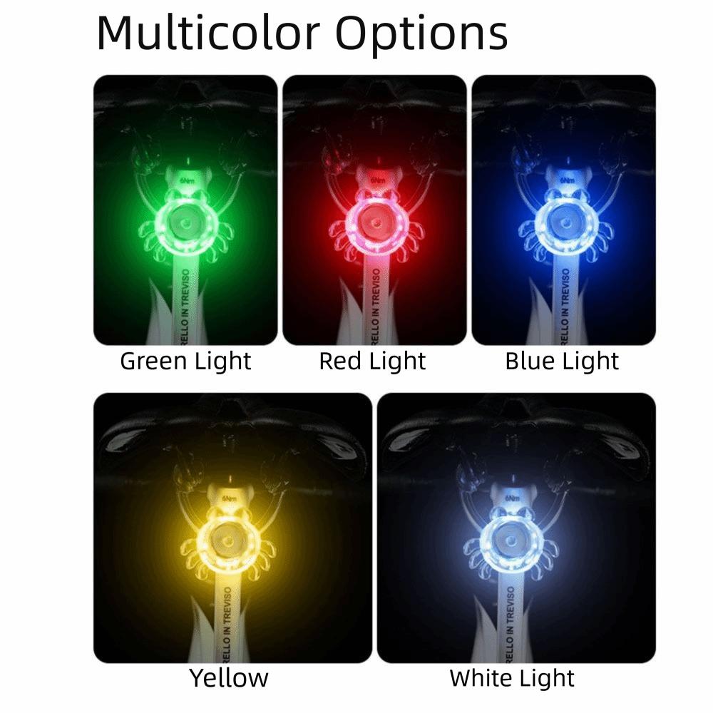 Waterproof Night Cycling Taillight High Brightness Bike Safety Warning Light Nighttime Riding