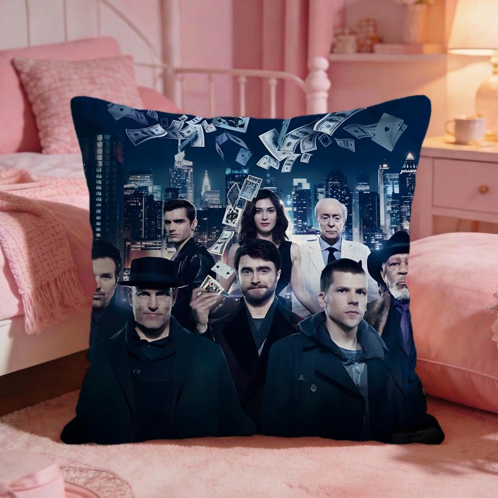 Now You SSee MMes Movie Cushion Cover Premium Comfort Reversible Pillow Cove Two In One Design For Any Room  Car Interior