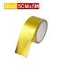 5M Roll Fiberglass Heat Shield Self Adhesive Exhaust Header Pipe Heat Wrap Tape Thermal Protection Exhaust Pipe Insulate