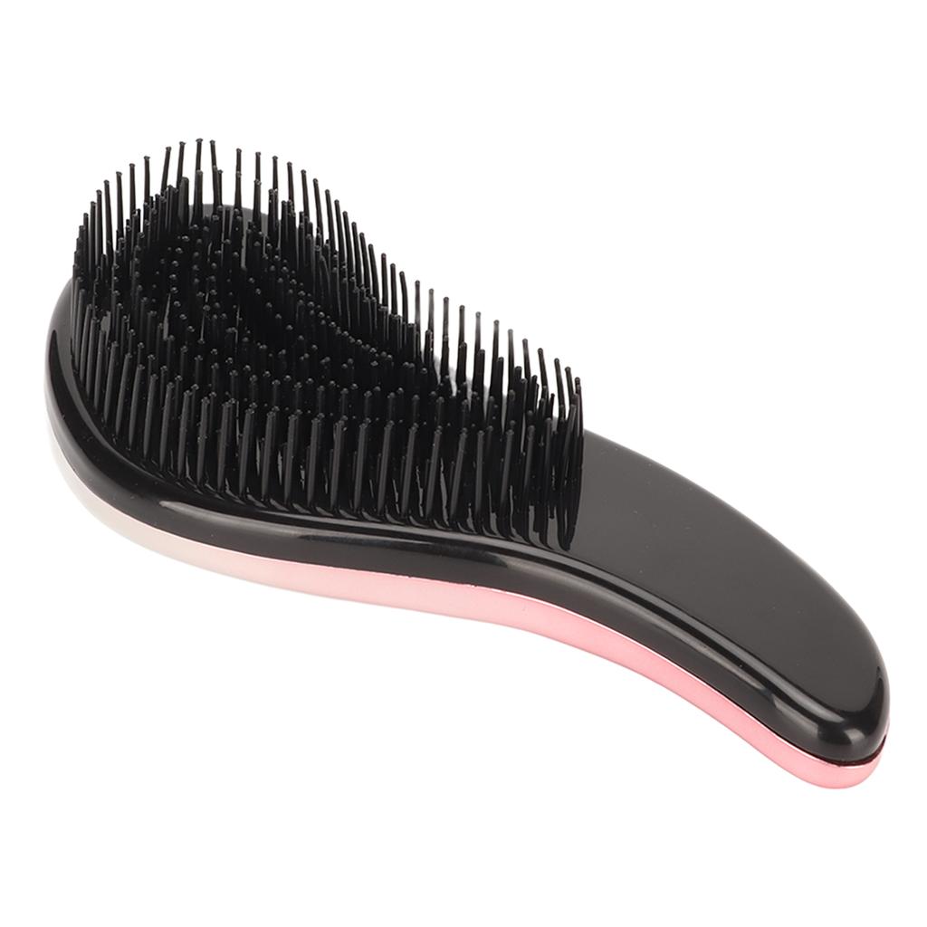 Щетка для распутывания волос, массажная щетка для распутывания вьющихся прямых волос, розово-белый градиент