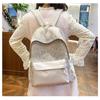 Schoolbag wholesale Korean fresh and cute schoolbag for girls junior high school students lightweight backpack college student travel leisure backpack