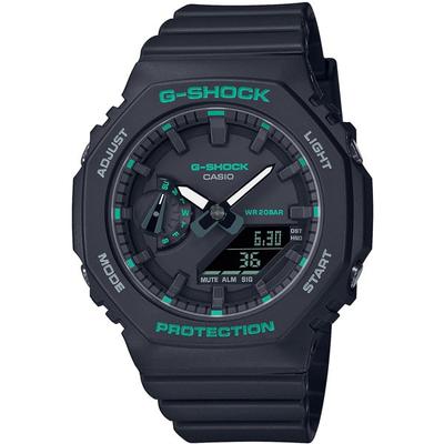 Женские часы G-SHOCK GMA-S2100GA-1AJF [цветная модель серии G-SHOCK GMA-S2100] круглые черные