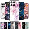Для Motorola Edge 60 Fusion Чехол Милый Мрамор Мягкий ТПУ Чехлы для Телефона для Moto Edge60 Fusion 5G Задняя Силиконовая Крышка 60Fusion Накладка