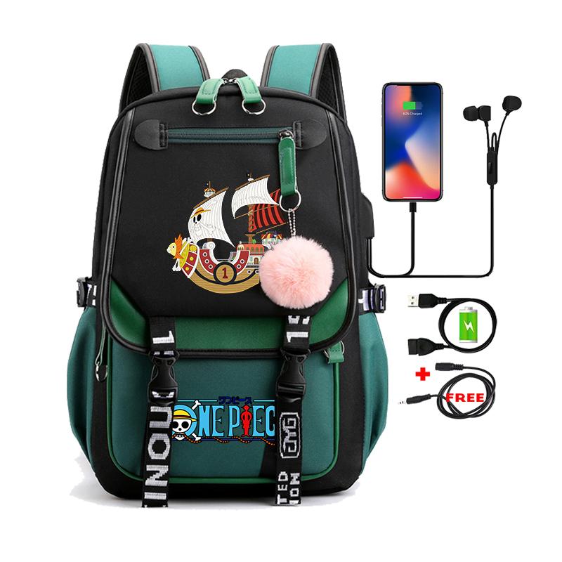 Цельный аниме Nezuko Kawaii, школьная сумка с героями мультфильмов для сумок, манга для путешествий, повседневные сумки для книг для девочек, рюкзак большой вместимости для взрослых