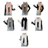 Women Scarf Solid Color Thickened Warm Winter Scarf Soft Touch Versatile Long Scarf Versatile Fashion Accessory