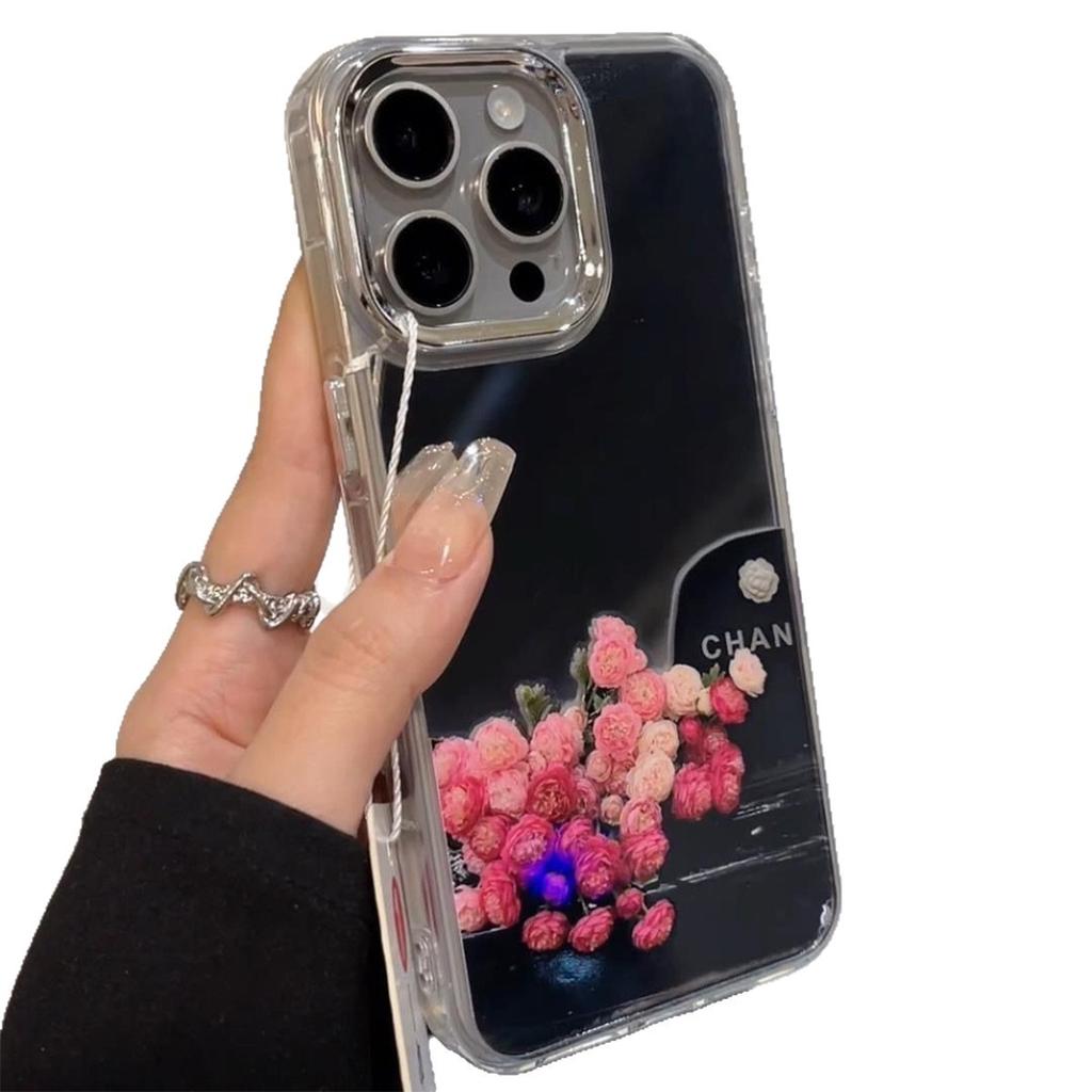 Для чехла для телефона Apple с зеркалом для IPhone Прозрачный зеркальный чехол для телефона 1415pro Чехол для телефона для Apple