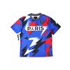 Paris Saint-Germain Mesh Short Sleeve T-Shirt Men Tops Cobalt-Blue BV2027-445