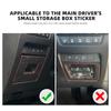 Top Suede Trim LHD RHD Sticker For Mazda 3 BP Axela CX30 CX-30 2019 2020 2021 2022 2023 2024 2025 Car Driver's Storage Box Panel IUE2