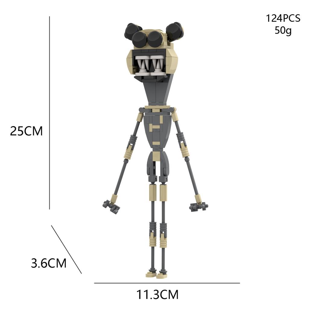 Zoonomaly Деформированный зоопарк Конструктор Мелкие детали детские игрушки
