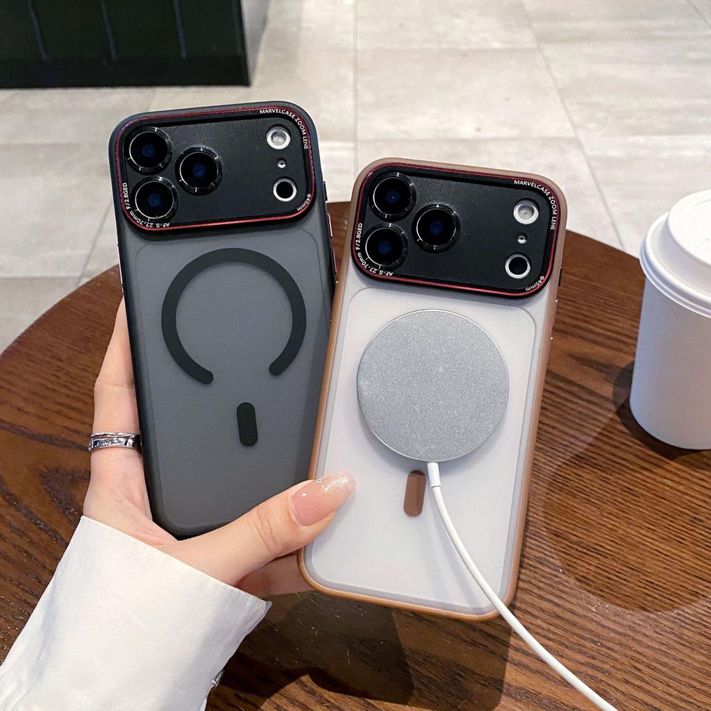 Магнитная присоска Leica подходит для матового чехла для телефона iPhone 17 и противоударного защитного чехла для Apple 17 Promax