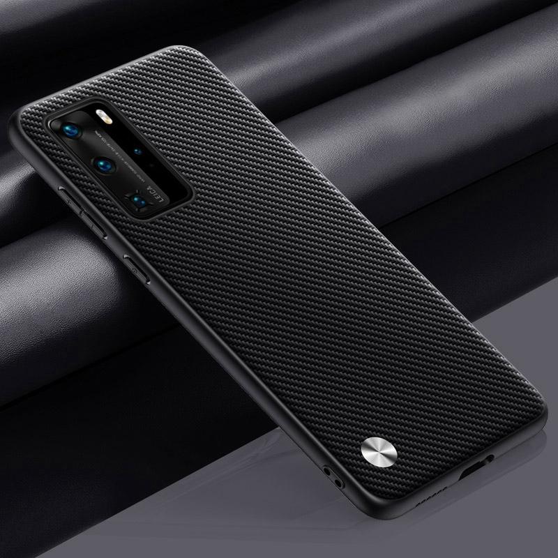 Роскошный чехол из искусственной кожи для Huawei P40 Pro Plus, задняя крышка, матовый силиконовый чехол для телефона с полной защитой для Huawei P40 Lite 5G 4G