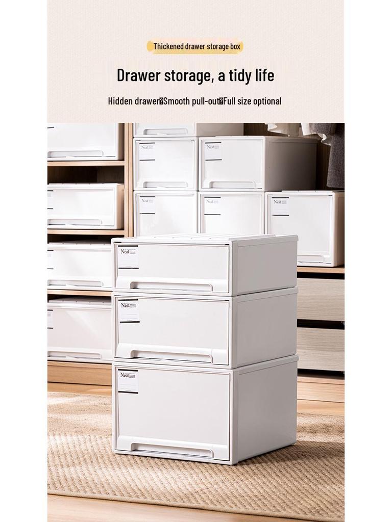 Самый продаваемый пластиковый органайзер для ящиков для домашних шкафов