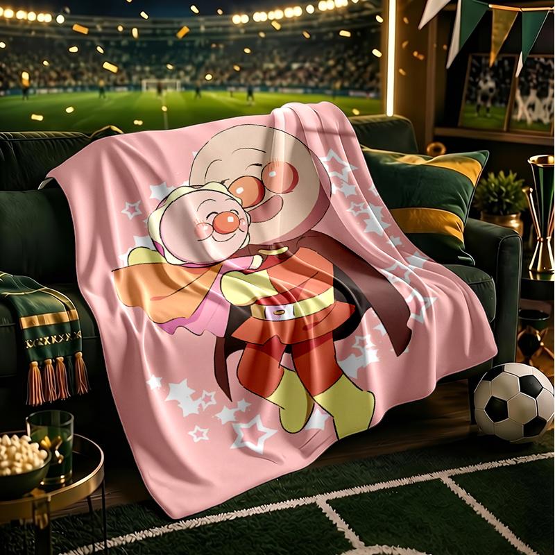 Superhero Parade Blanket Flannel Throw for Sofa, Indoor, Camping, Living Room, Office, Chair, And Bed Soft Birthday Gift