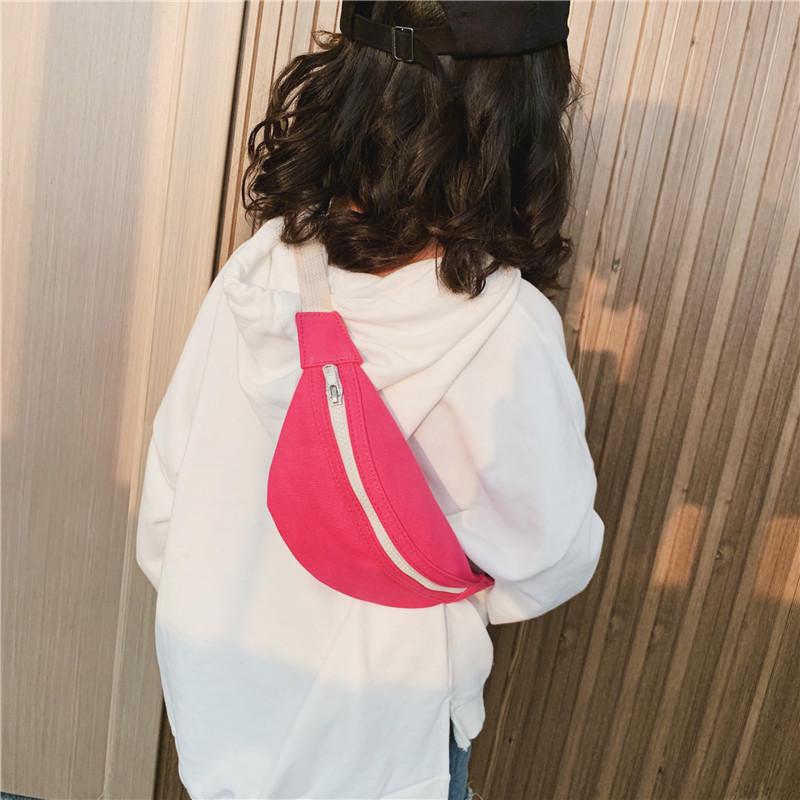 Stylish Korean Version Children's Shoulder Bag Cute Mini Waist Bag For Kids
