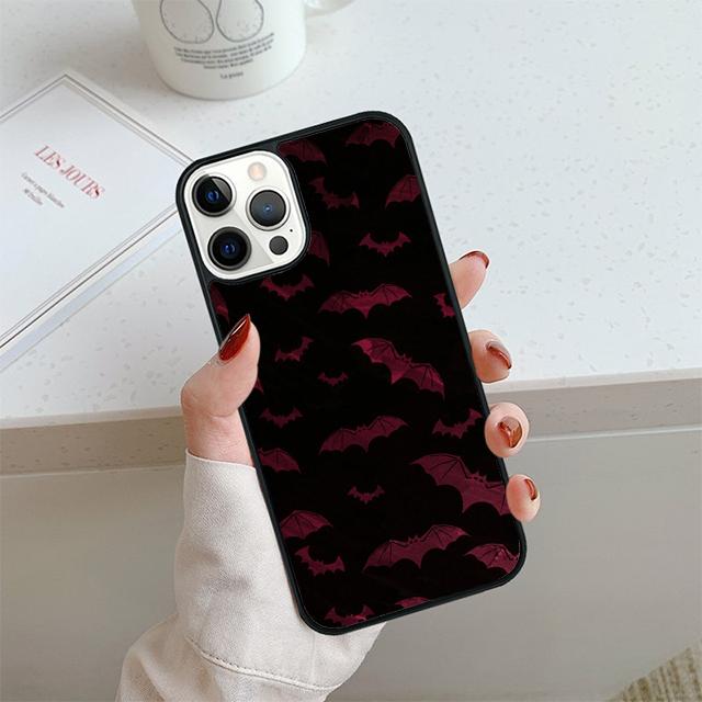 Vampire Bats Collage Phone Case For iPhone 17 Air 13 12 14 15 16 Cover For Apple 14 15 16 Pro Max Plus Coque
