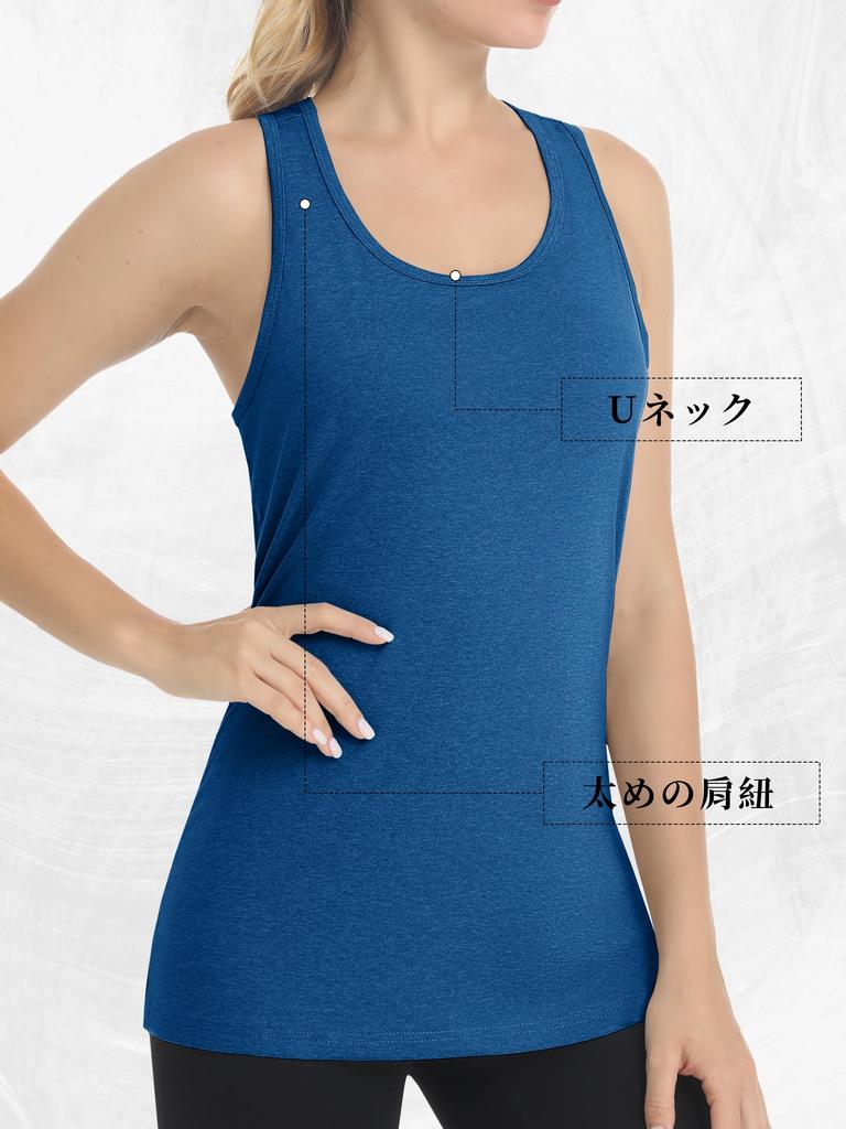 KEFITEVD Майка для йоги длинная без рукавов для тренировок в зале, без рукавов, размер L, женский топ, топ, борцовка, одежда, носка, влагоотводящая, быстросохнущая,